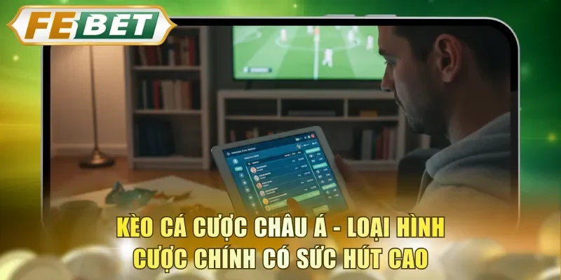 Kèo cá cược Châu Á - Loại hình cược chính có sức hút cao